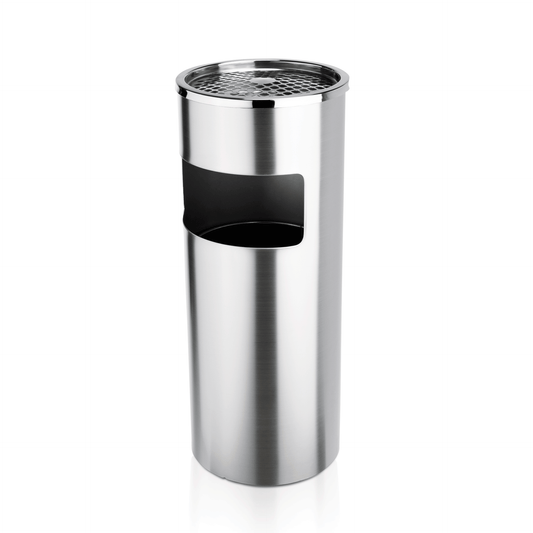 Was Standing Ashtray, Stainless Steel, Ø250 mm