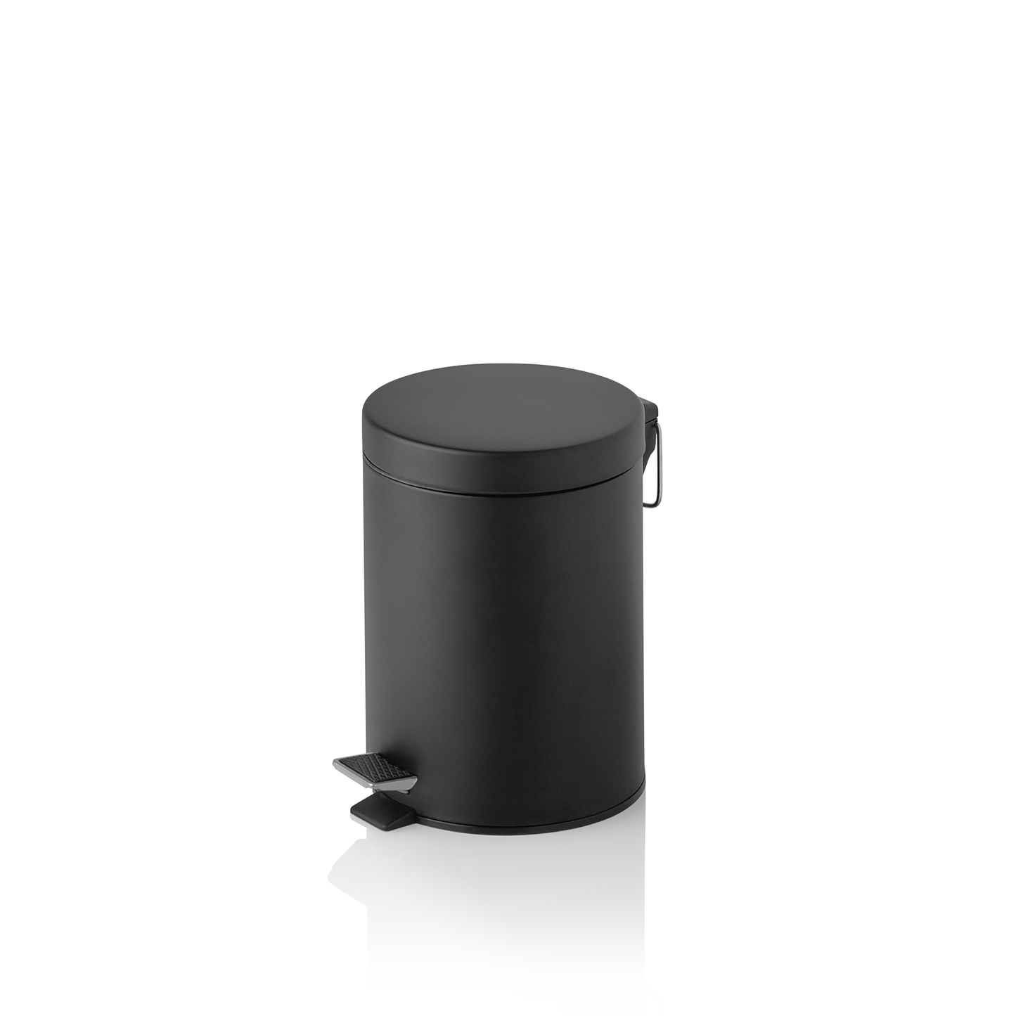 Was Pedal Bin with Plastic Insert, Ø205 mm, 5 L, Powder-Coated Metal
