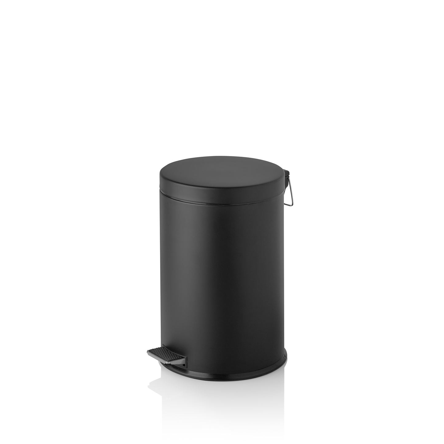 Was Pedal Bin with Plastic Insert, Ø250 mm, 12 L, Powder-Coated Metal