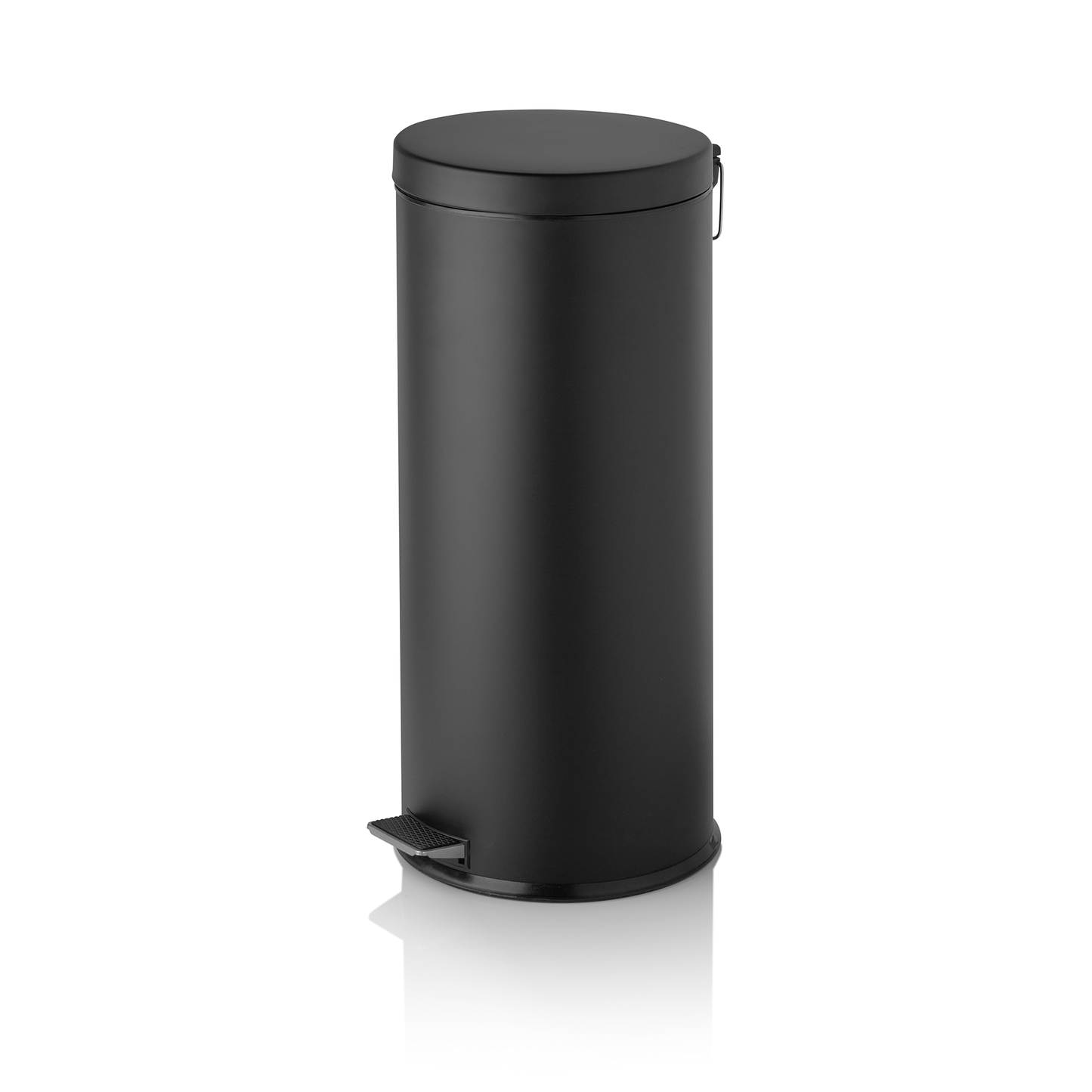 Was Pedal Bin with Plastic Insert, Ø290 mm, 30 L, Powder-Coated Metal