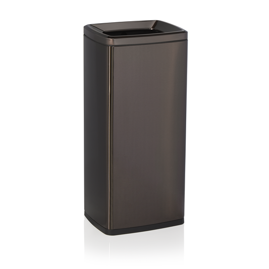Was Rectangular Waste Bin, 320×265×700 mm, 30 L, Black