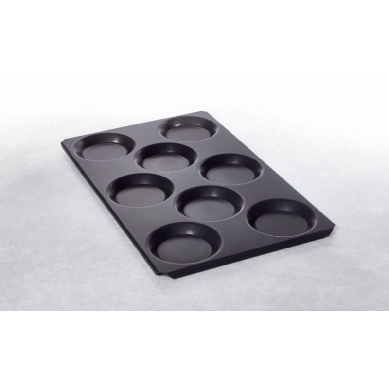 Multibaker Tray, 1/1 GN, 8 Moulds, TriLax
