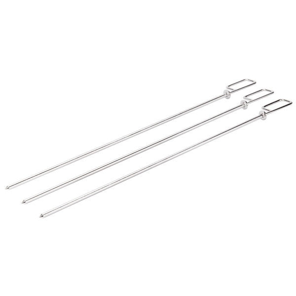 Round Skewer for Combi Oven, 530 mm, 3-Pack