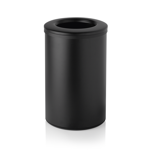 Was Waste Bin with Dump Opening, Ø355 mm, 40 L, Black