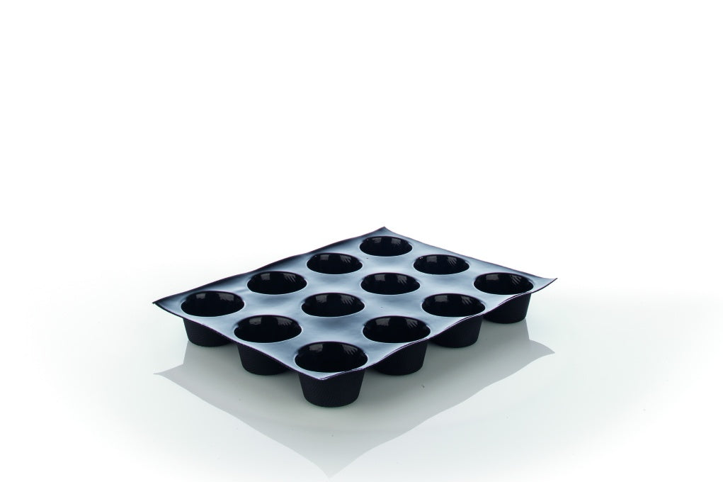 Muffin & Timbale Mould, 1/1 GN, 12 Cavities, 100 ml