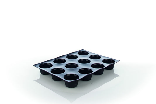 Muffin & Timbale Mould, 1/1 GN, 12 Cavities, 100 ml
