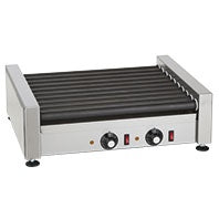 Sausage Roller Grill, 10 Rollers, 2 Zones, 1.55 kW