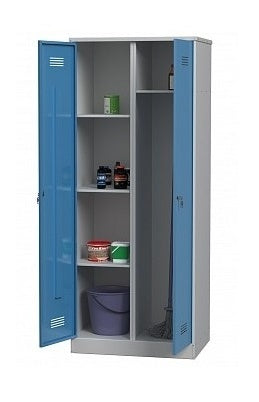 Janitor's Metal Cabinet, 800×500×1800 mm