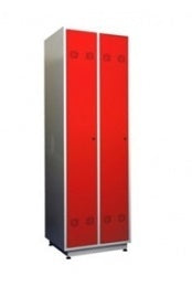 Painted Metal Staff Locker, 2-Person, 800×500×1800 mm