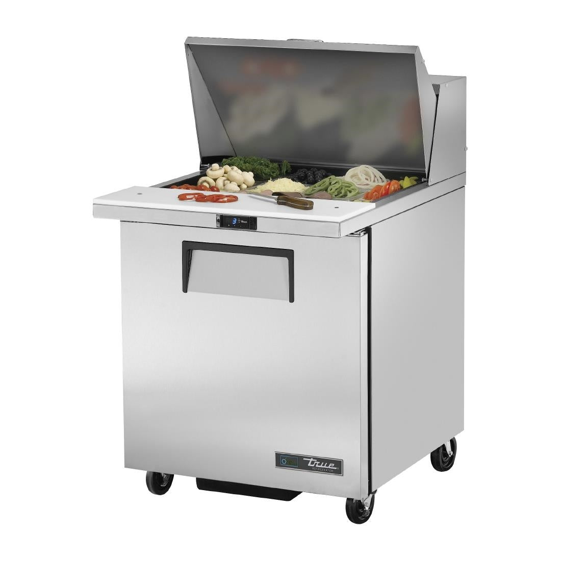 Mega-Top Saladette Counter, 184 L, 12× GN 1/6, R290