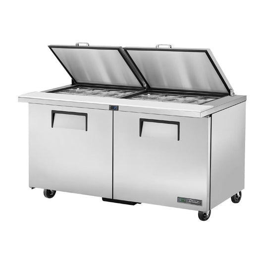 Mega-Top Saladette Counter, 2 Doors, 24x GN 1/6, 385 L