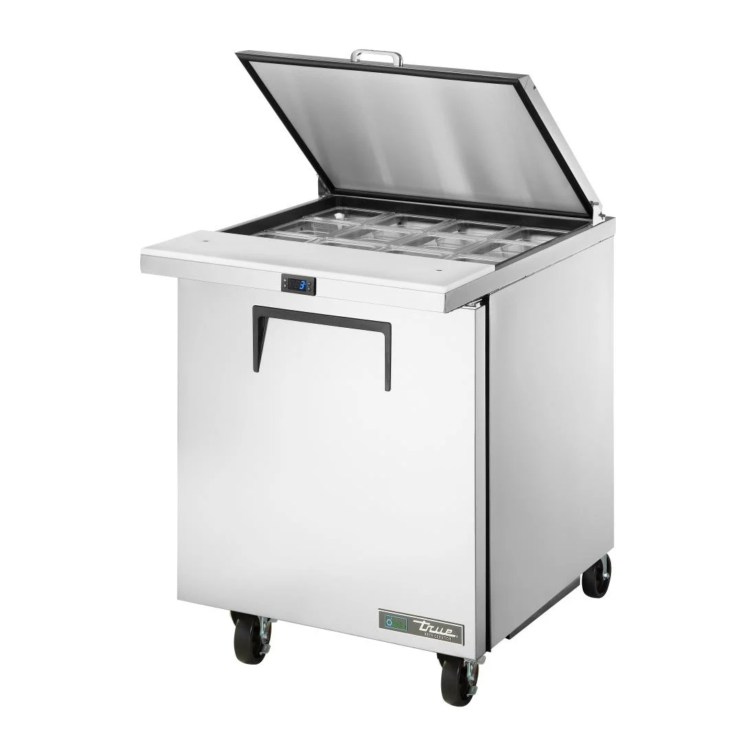 Mega-Top Saladette Prep Counter, 12x GN 1/6, 184 L