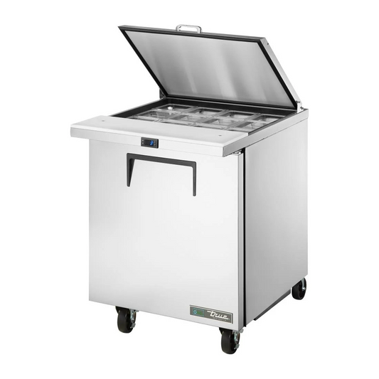 Mega-Top Saladette Prep Counter, 12x GN 1/6, 184 L