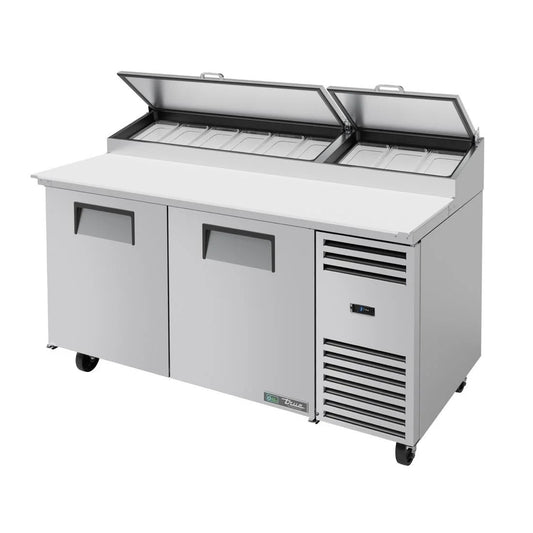 Pizza Prep Table, 2 Door, 583 L, 9x GN 1/3