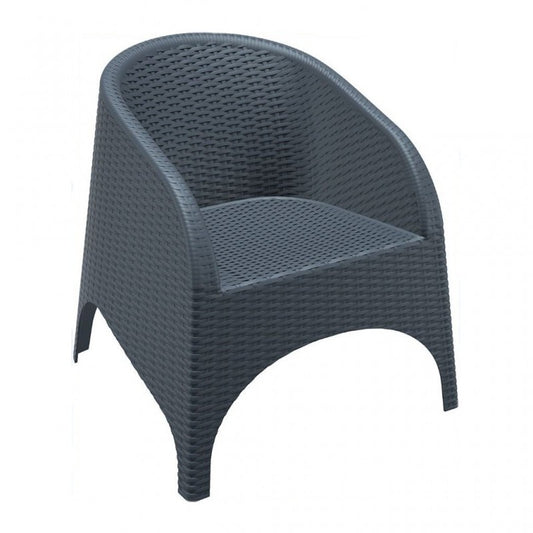 Siesta Aruba Stackable Armchair, Polypropylene, Indoor/Outdoor