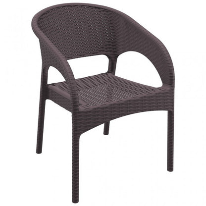 Panama Stackable Armchair, 150 kg, Indoor/Outdoor