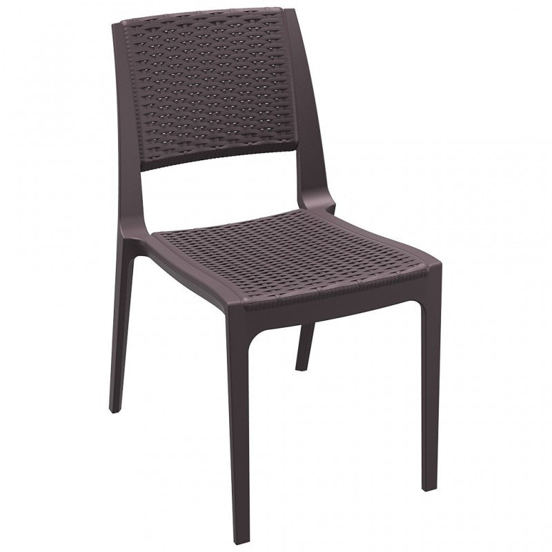 Verona Stackable Chair, Polypropylene, Indoor/Outdoor