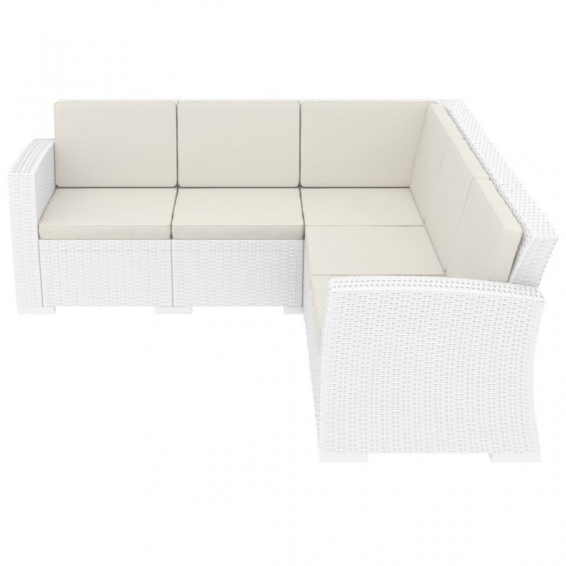 Monaco Corner Lounge Sofa, 207×207 cm, 59 kg