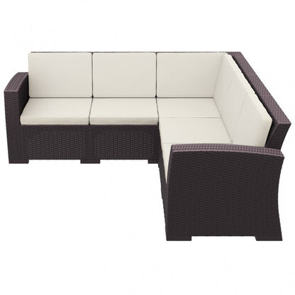 Monaco Corner Lounge Sofa, 207×207 cm, 59 kg