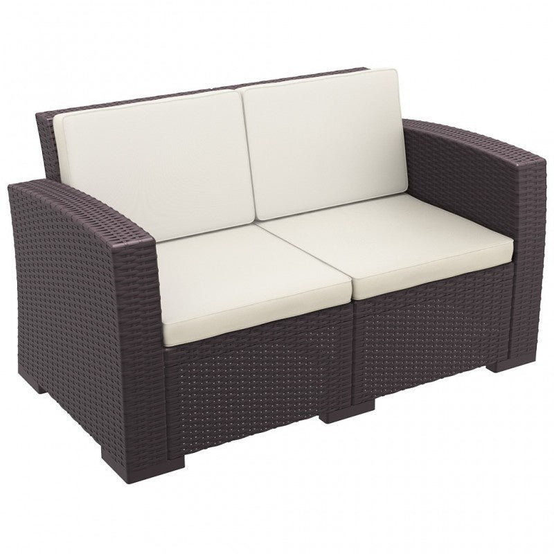Monaco Outdoor Lounge Sofa, 2-Seat, 1400mm