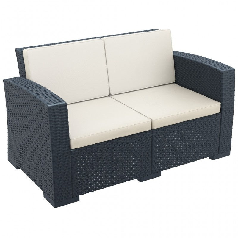 Monaco Outdoor Lounge Sofa, 2-Seat, 1400mm