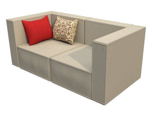 Svire Modular Sofa, 2000 × 1000 × 690 mm