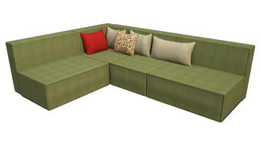 Modular Sofa, 5-Piece, 3000×2200×690 mm