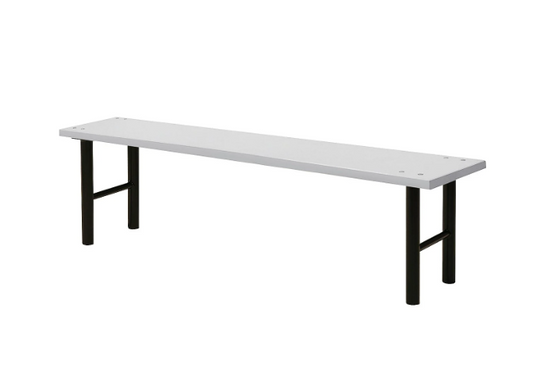 Wardrobe Bench, Stone Grey, 600–2800 mm