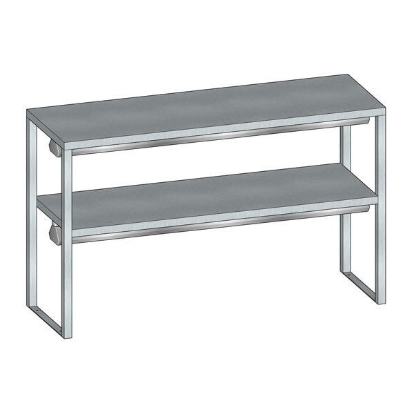 Double Infrared Warming Shelf, 2-Tier, 1.8 kW