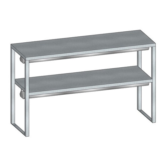 Double Infrared Warming Shelf, 2-Tier, 1.8 kW