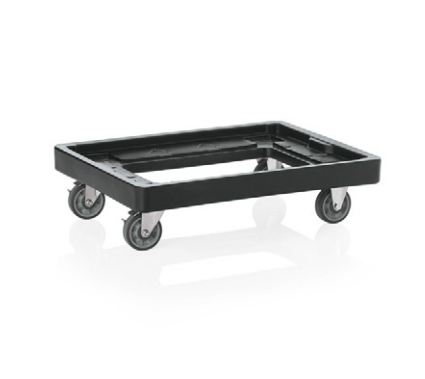 GN Transport Trolley, 733x553mm, 4 Castors