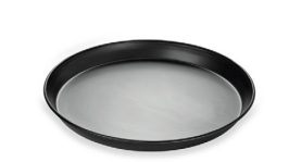 Round Pizza Pan, Blue Steel, Ø200 mm