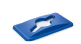 Waste Bin Lid, 520x290x50 mm, 65 L Bin