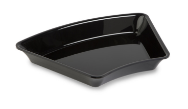 Amphitheater Corner Tray 15°, 265mm, Dark Smoke