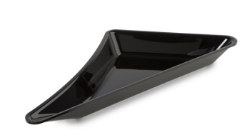Amphitheater Triangle Tray, 300x530mm, Dark Smoke