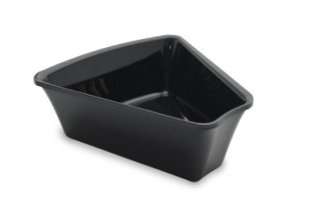 GN 1/5 Carousel Tray, 265x265x80mm, Dark Smoke