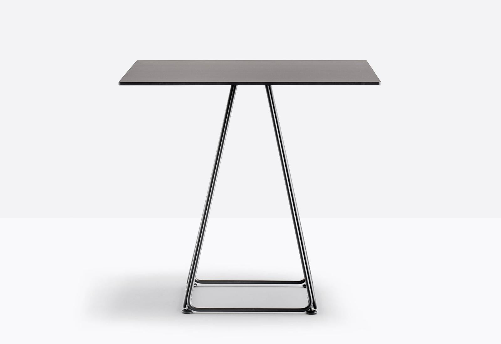 Lunar Pedestal Table Base, 730 mm, 420×420 mm