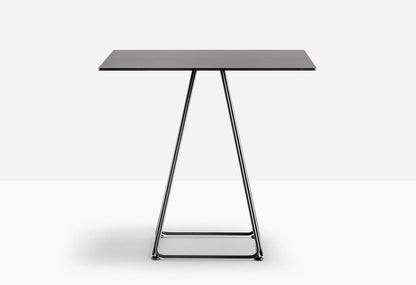 Lunar Pedestal Table Base, 730 mm, 420×420 mm