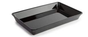 PlexiLine GN 1/1 Acrylic Tray, 530x325x20mm, White