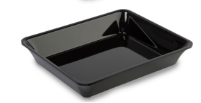 PlexiLine Gastronorm Tray GN 1/2, 325 x 265 mm, White
