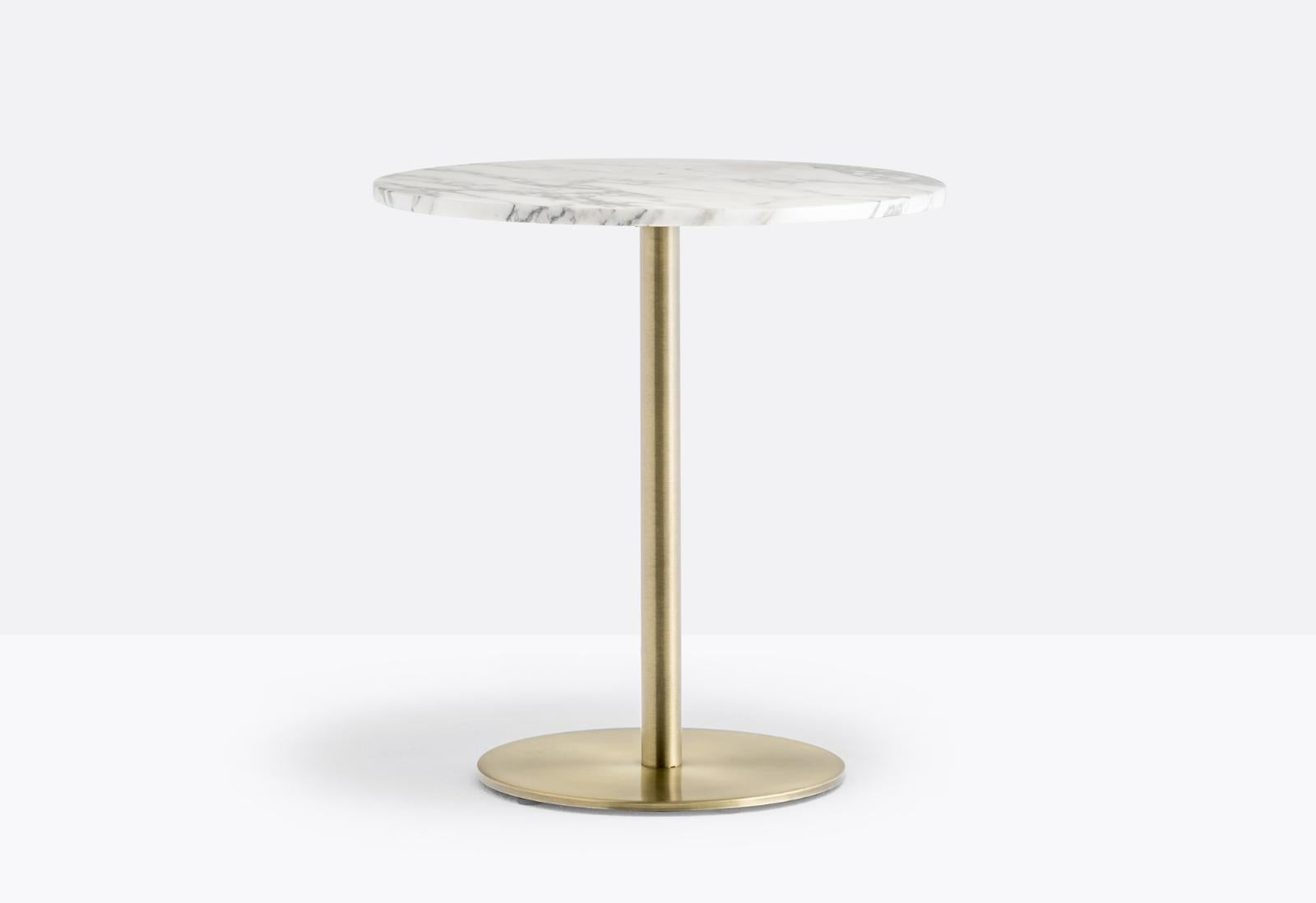 Poseur Table Base, Inox, 1100 mm, ⌀450 mm