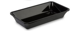 PlexiLine Gastronorm Tray GN 1/3, 325 x 176 mm, Black