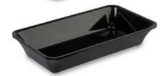 GN 1/3 Polycarbonate Container, 80mm, Black