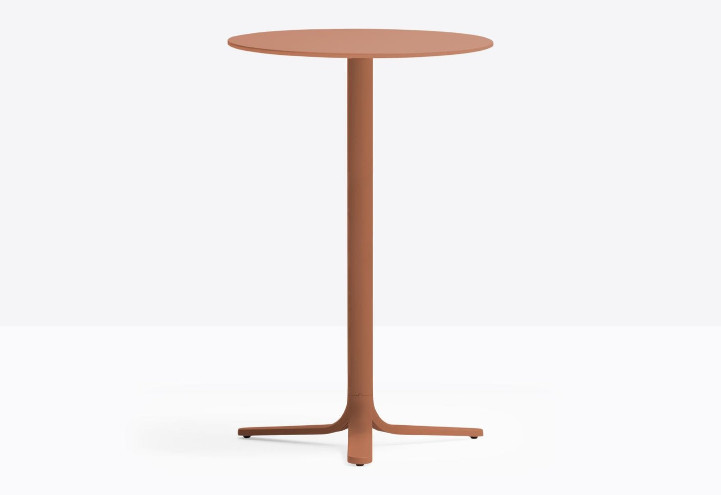 Poseur Table Base, 3-Leg Aluminium, H 1080 mm