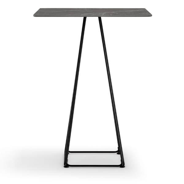 Lunar Poseur Table Base, Steel, 1050–1060 mm