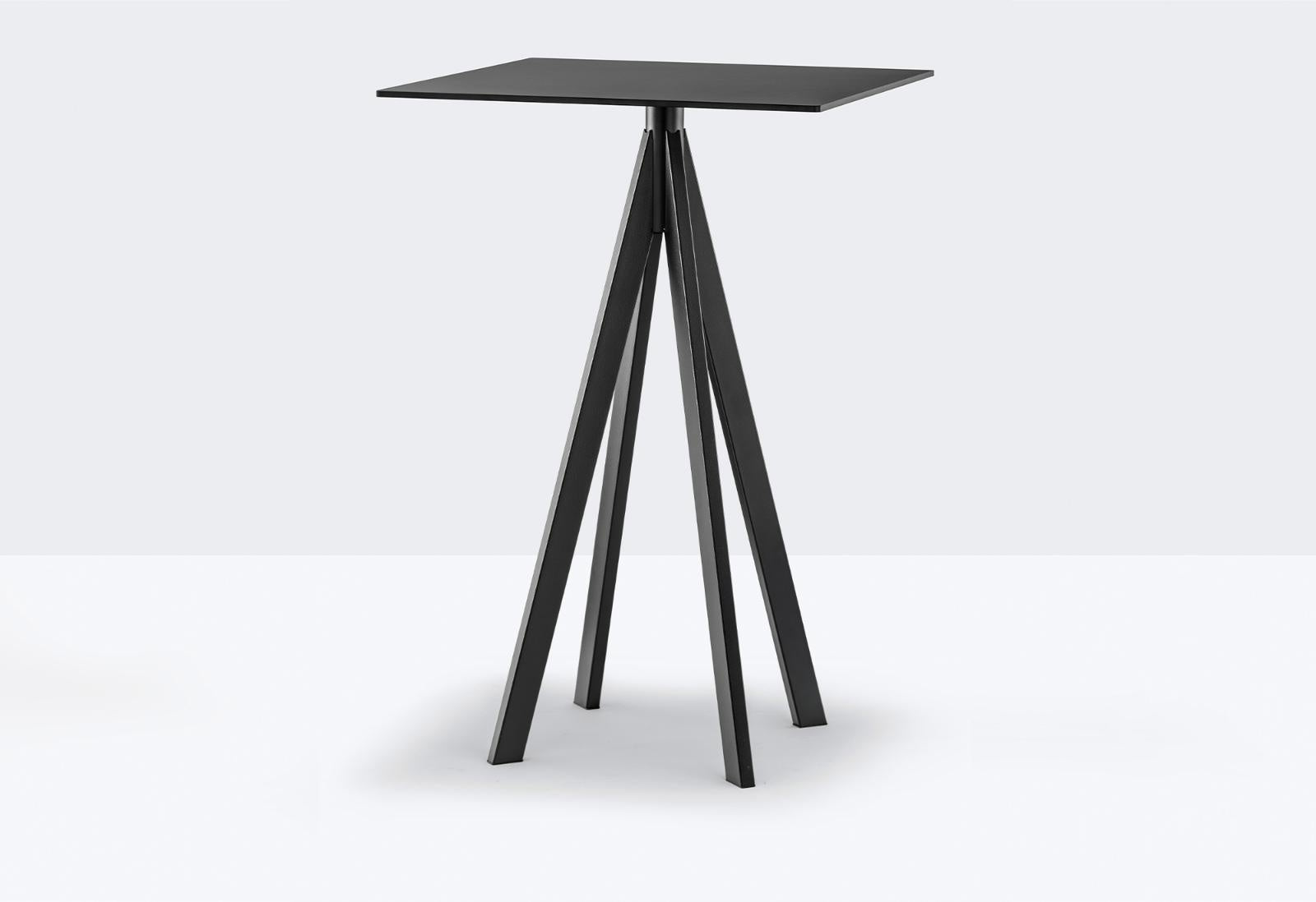 Arki-Base 4-Leg Table Base, H710/1050, Indoor/Outdoor