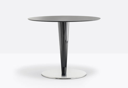 Pedestal Table Base, Round, 600 mm, PMMA Column