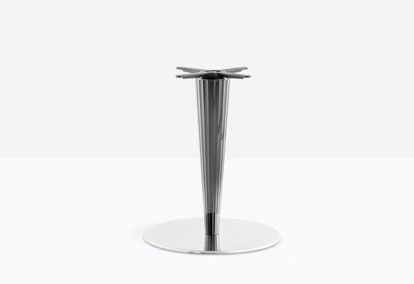 Pedestal Table Base, Round, 600 mm, PMMA Column