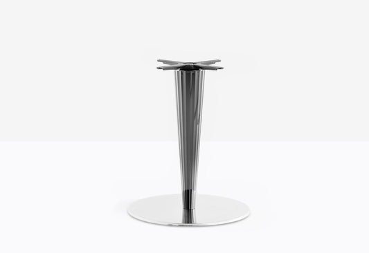 Pedrali Pedestal Table Base Krystal, Round, 600 mm, PMMA Column
