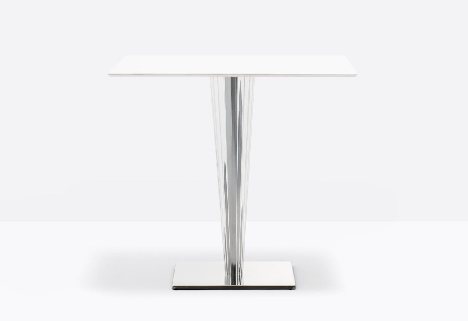 Krystal Central Table Base, Ø400 mm, PMMA Column